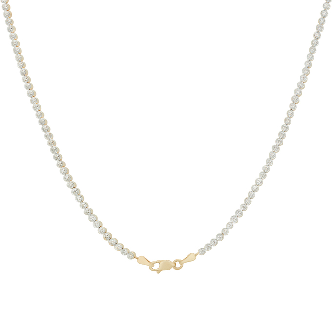 Колье из золота 585 пробы c бриллиантами, Л 2809 7529 за 240000