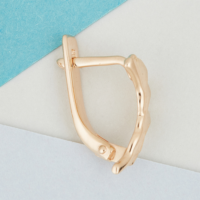 Серьги из красного золота 585 пробы