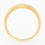 Кольцо из желтого золота 585 пробы c 12 бриллиантами Л54044152 фото 3