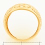 Кольцо из красного золота 585 пробы Л29119510 фото 4