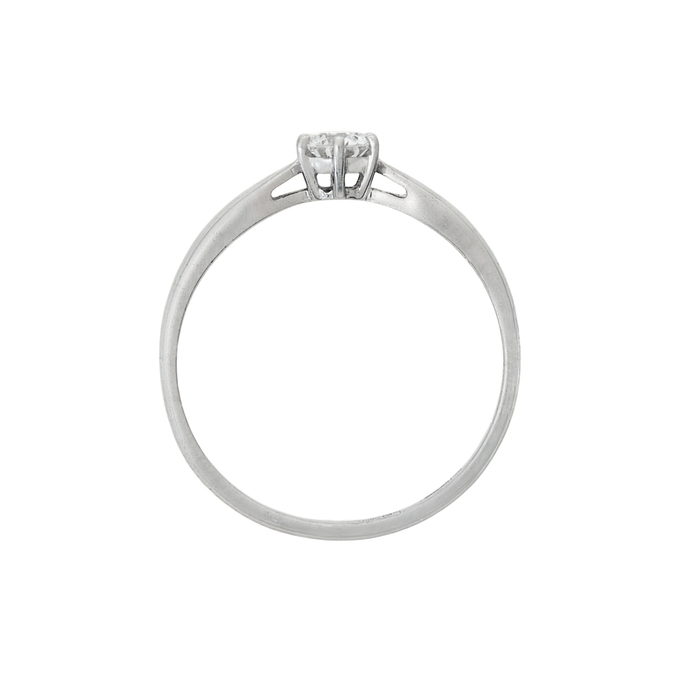 Кольцо из золота 585 пробы c бриллиантом, Л 7601 3640 за 26080