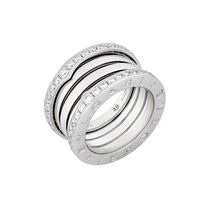 Кольцо Bvlgari B.Zero1 Diamonds, Л 2812 7792 за 430000