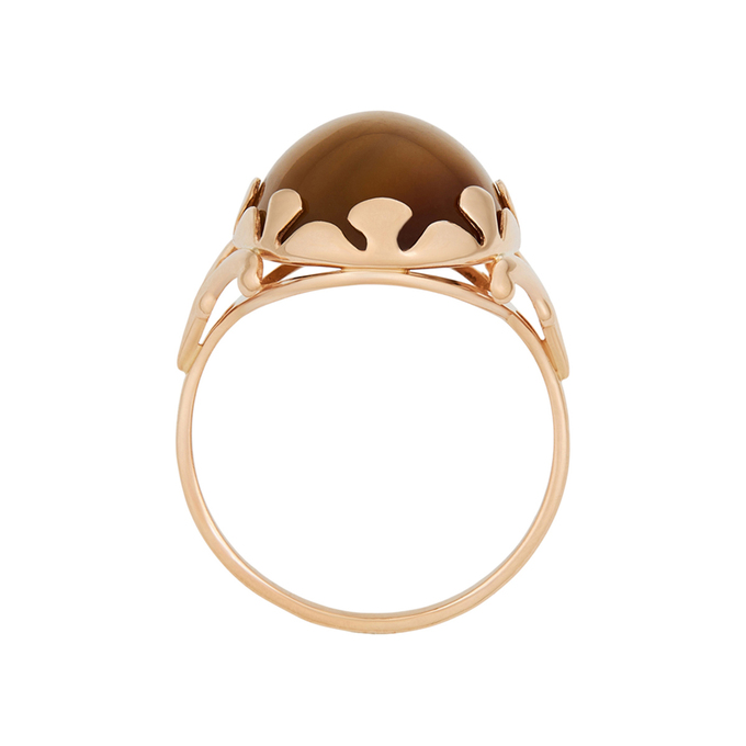 Кольцо из золота 583 пробы c сердоликом, Л 2314 9748 за 68880