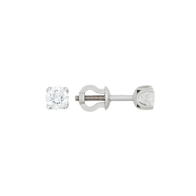Серьги из золота 585 пробы c Бриллиант, К 0000 4387 за 145000