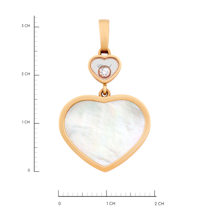 Подвеска Chopard Happy Hearts, Л 2809 7715 за 135000