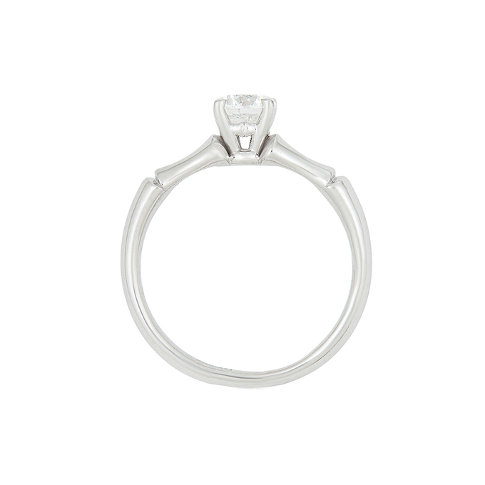 Кольцо из золота 585 пробы c бриллиантом, Л 2811 0455 за 215000