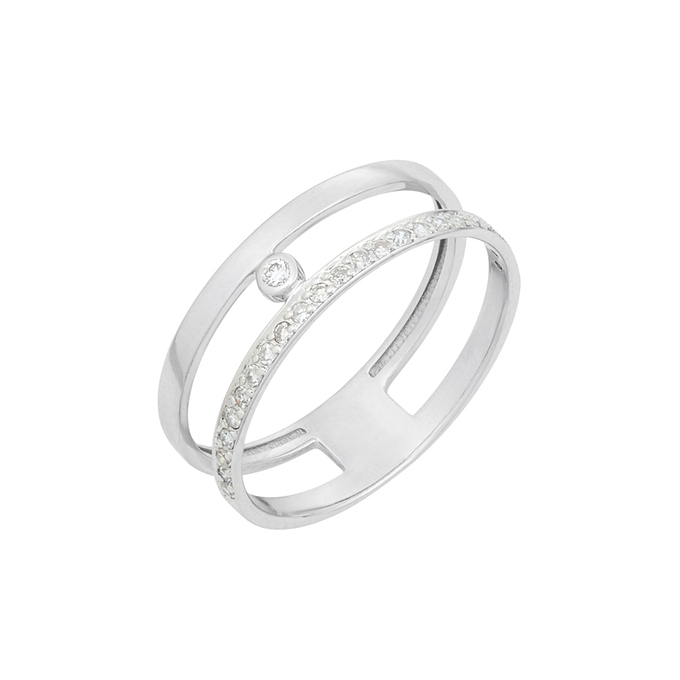 Кольцо из золота 585 пробы c бриллиантами, Л 5406 0024 за 20800