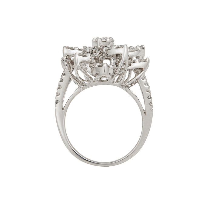 Кольцо из золота 750 пробы c бриллиантами, Л 2812 4247 за 280000