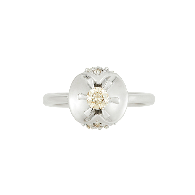 Кольцо из золота 750 пробы c бриллиантами, Л 2811 6864 за 126400