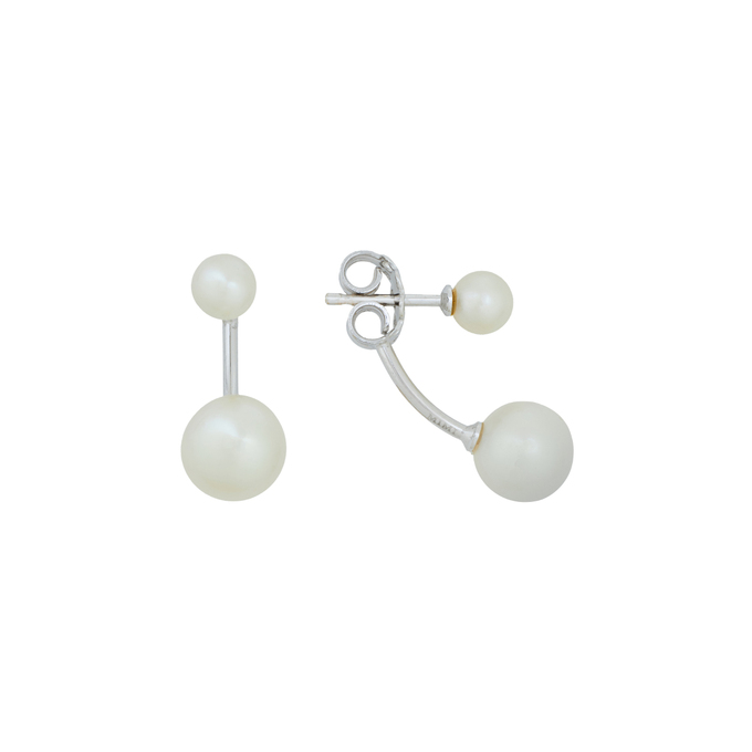 Серьги из золота 750 пробы c культ. жемчугом, К 0000 2517 за 50400