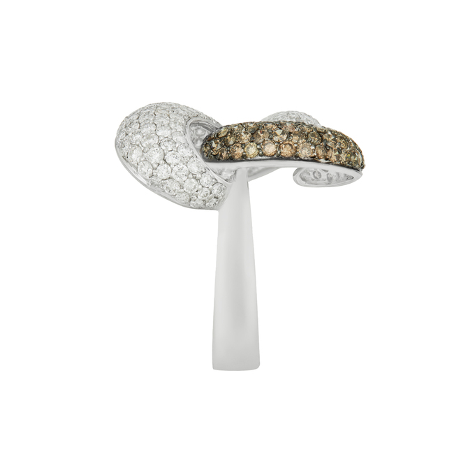 Кольцо из золота 750 пробы c бриллиантами, Л 4710 5655 за 290000