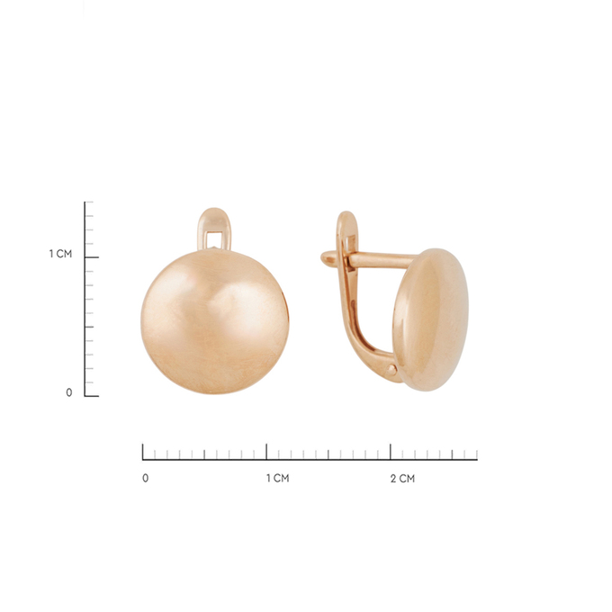 Серьги из золота 585 пробы, Л 5207 7373 за 19520