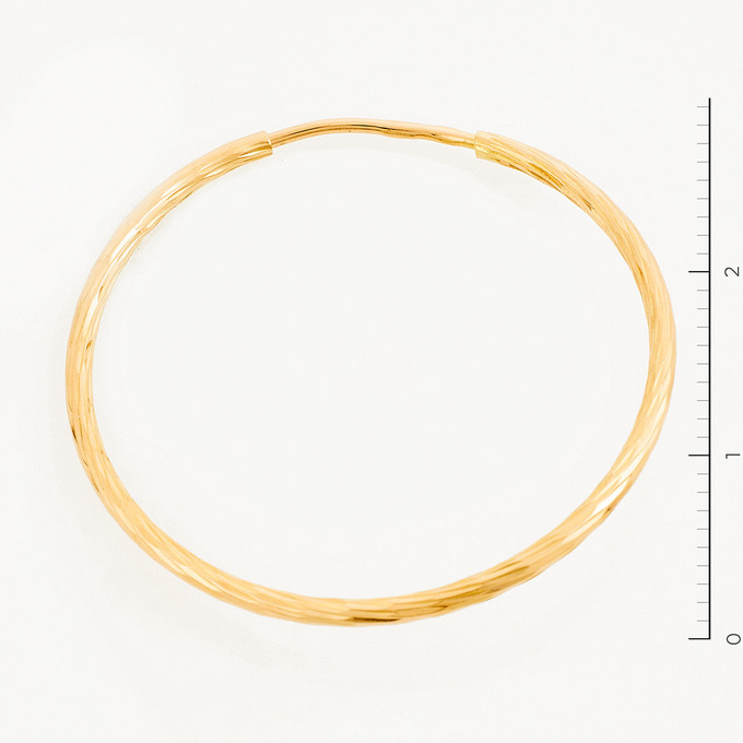Серьги из красного золота 585 пробы