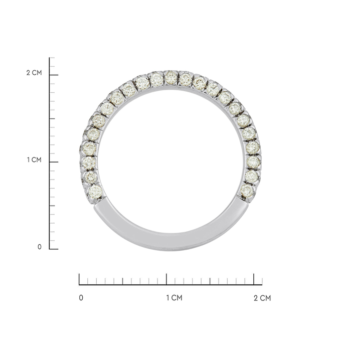 Кольцо из золота 585 пробы c бриллиантами, Л 0612 5727 за 46740