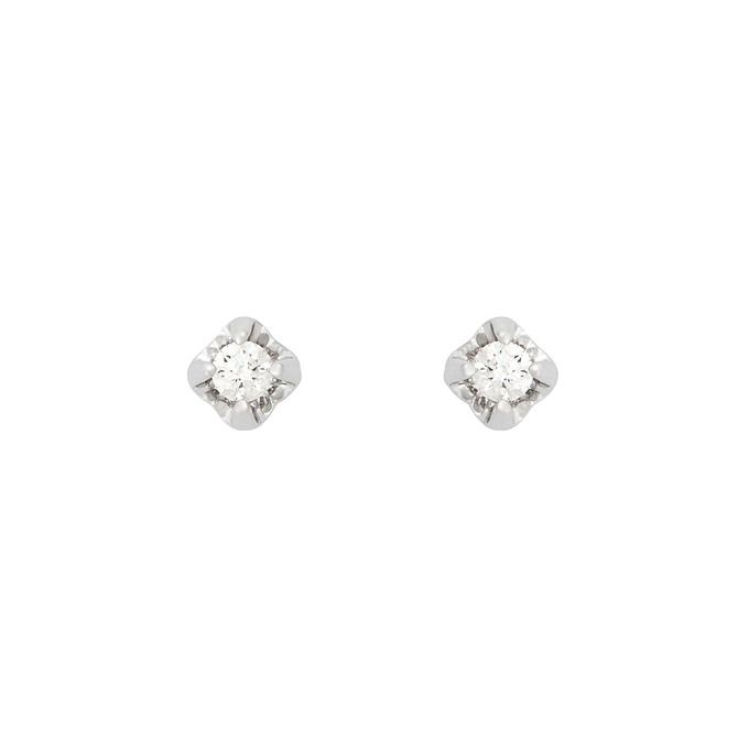 Серьги из золота 585 пробы с бриллиантами, Ц О007 3248 за 33600