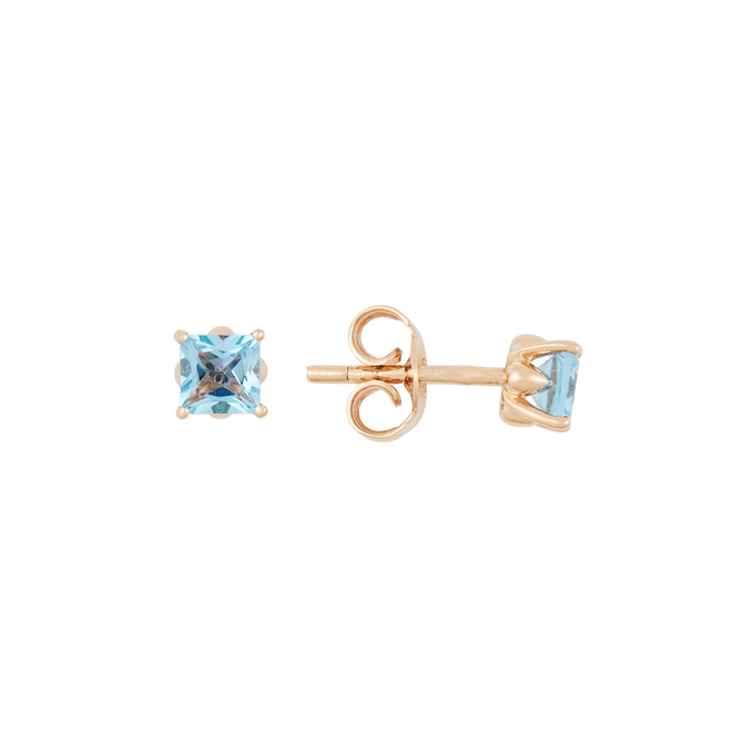 Серьги из золота 585 пробы c топазами, Л 3308 2311 за 11200