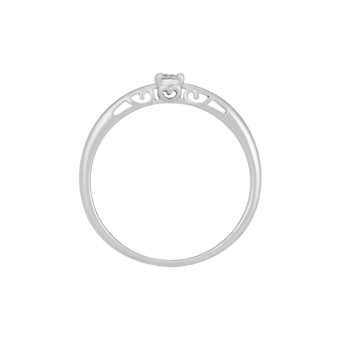 Кольцо из золота 585 пробы c бриллиантом, Л 7502 8443 за 16950