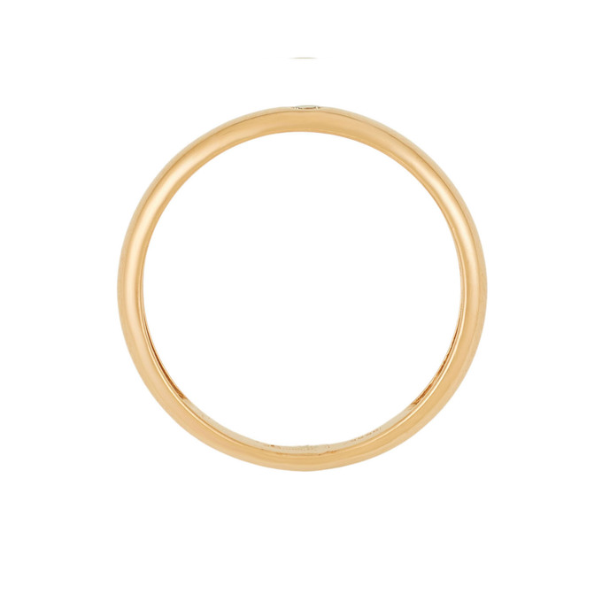 Кольцо из золота 585 пробы c бриллиантом, Л 4710 8522 за 23940