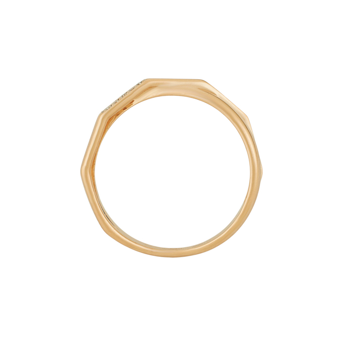 Кольцо из золота 585 пробы c бриллиантами, Л 2315 9296 за 38240