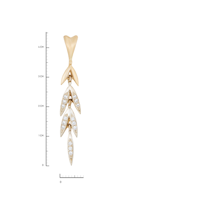 Подвеска из золота 750 пробы c бриллиантами, Л 5104 1383 за 55500