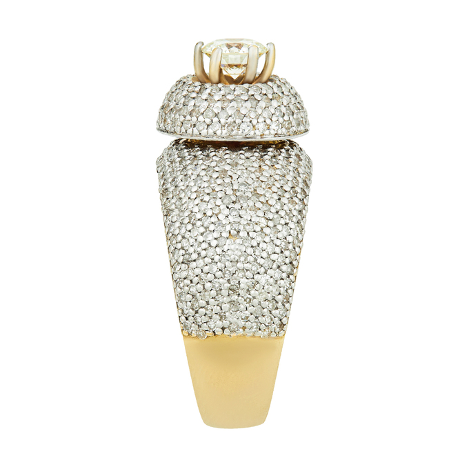 Кольцо из золота 750 пробы c бриллиантами, Л 2809 7532 за 279000