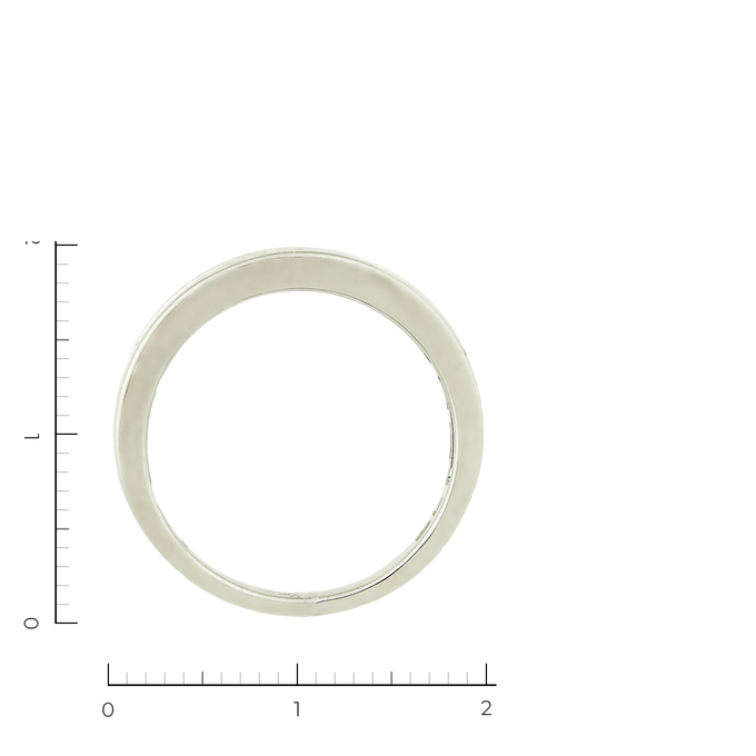 Кольцо из белого золота 585 пробы c 15 бриллиантами, Л 0405 9346 за 48900