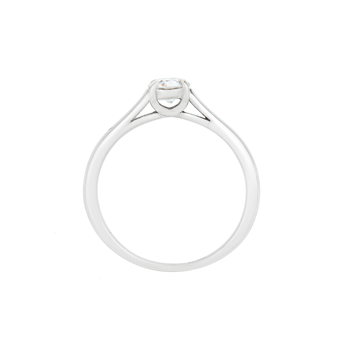 Кольцо из золота 585 пробы c муассанитом, Л 5104 1358 за 41040