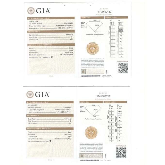 Кольцо из золота 750 пробы c бриллиантами, Л 2811 7807 за 2600000