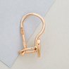 Серьги из красного золота 583 пробы