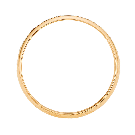 Кольцо из красного золота 585 пробы c 20 бриллиантами, Л37058606 за 9300