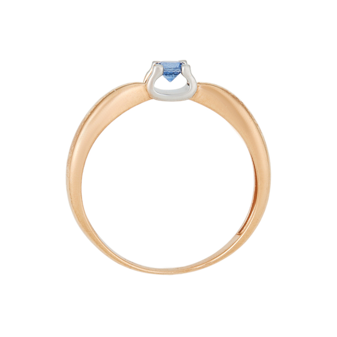 Кольцо из золота 585 пробы c сапфиром, Л 2811 6532 за 26320