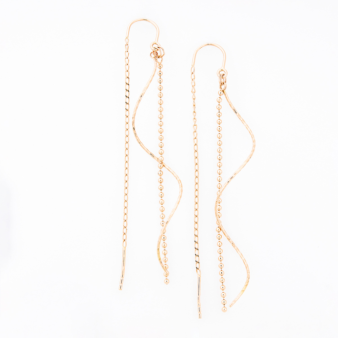 Серьги из золота 585 пробы