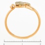 Кольцо из комбинированного золота 585 пробы c 7 бриллиантами Л41060120 фото 4