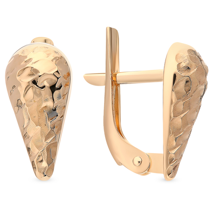 Серьги из золота 585 пробы