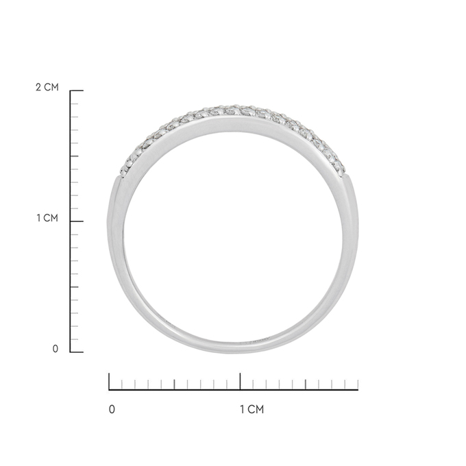 Кольцо из золота 585 пробы c бриллиантами, Л 5207 1606 за 22000