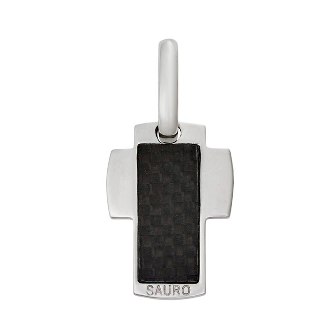 Подвеска из золота 750 пробы c синтетическими камнями