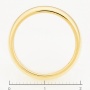 Кольцо из желтого золота 750 пробы Л28064912 фото 4