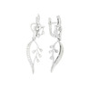 Серьги из золота 585 пробы с бриллиантами