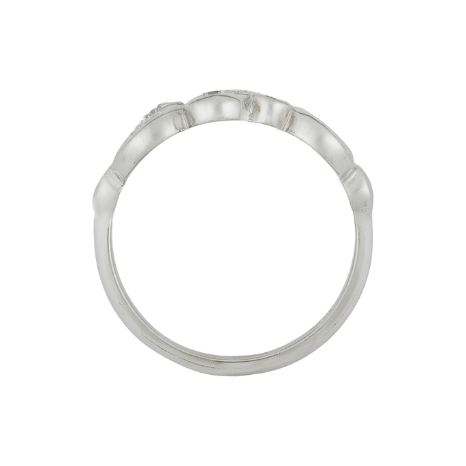 Кольцо из золота 585 пробы c бриллиантами