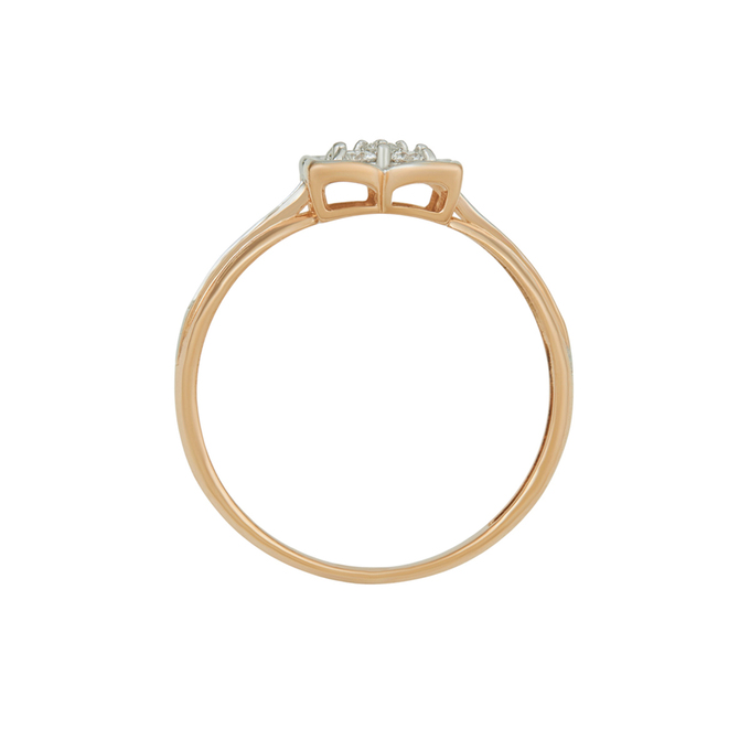 Кольцо из золота 585 пробы c бриллиантами, Л 0514 8649 за 48400