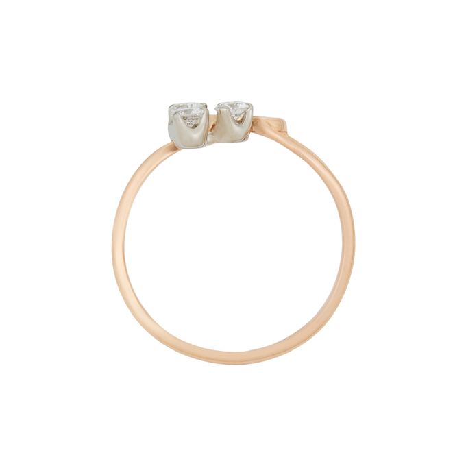 Кольцо из золота 585 пробы c бриллиантами, Л 1208 5114 за 54000