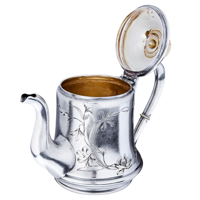 Чайник из серебра 84 пробы, Л 0515 4231 за 60000