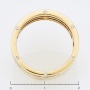 Кольцо из комбинированного золота 585 пробы c 23 бриллиантами Л04073478 фото 4