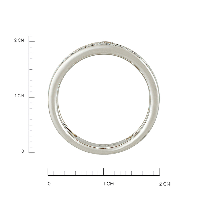 Кольцо из золота 585 пробы c бриллиантами, Л 4708 0391 за 59600
