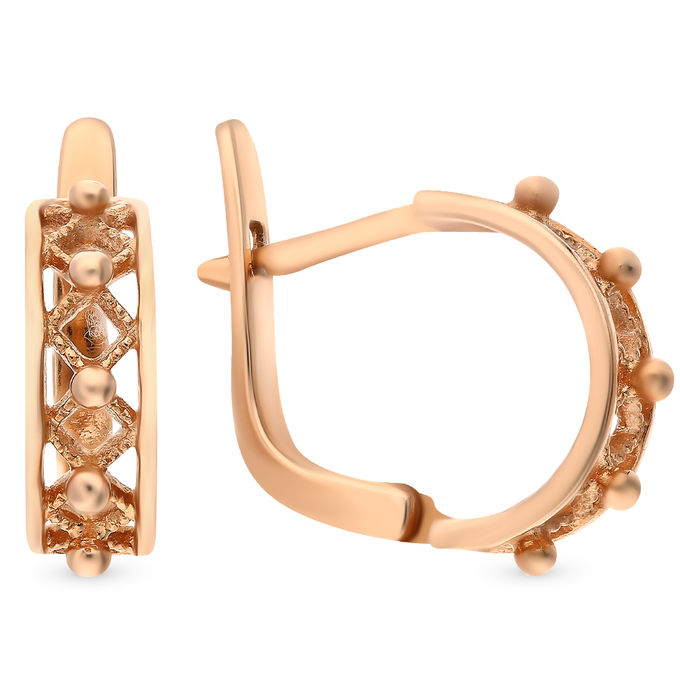 Серьги из золота 585 пробы
