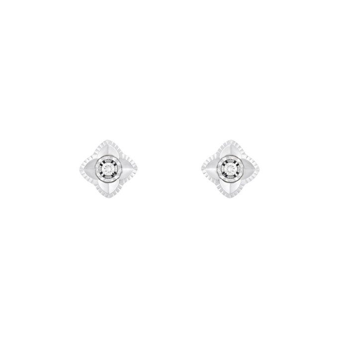 Серьги из золота 585 пробы c бриллиантами, К 0000 3055 за 33900