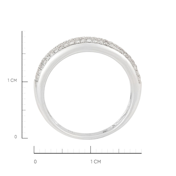 Кольцо из золота 585 пробы c бриллиантами, Л 0911 4634 за 31900