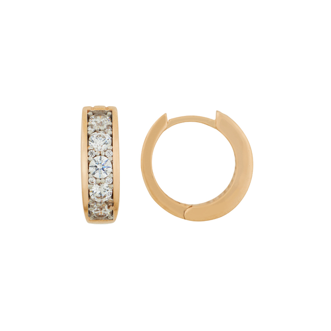 Серьги из золота 585 пробы c фианитами, Л 0615 7482 за 36160
