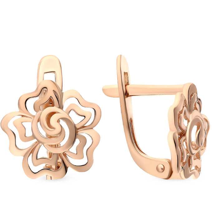 Серьги из золота 585 пробы