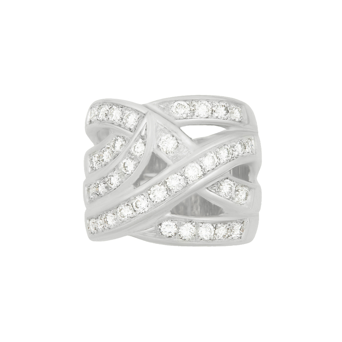 Кольцо из золота 750 пробы c бриллиантами, Л 4609 2301 за 255000